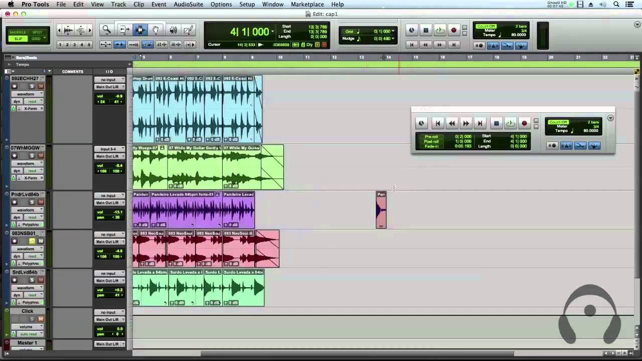 Atalhos do Pro Tools - Parte 3