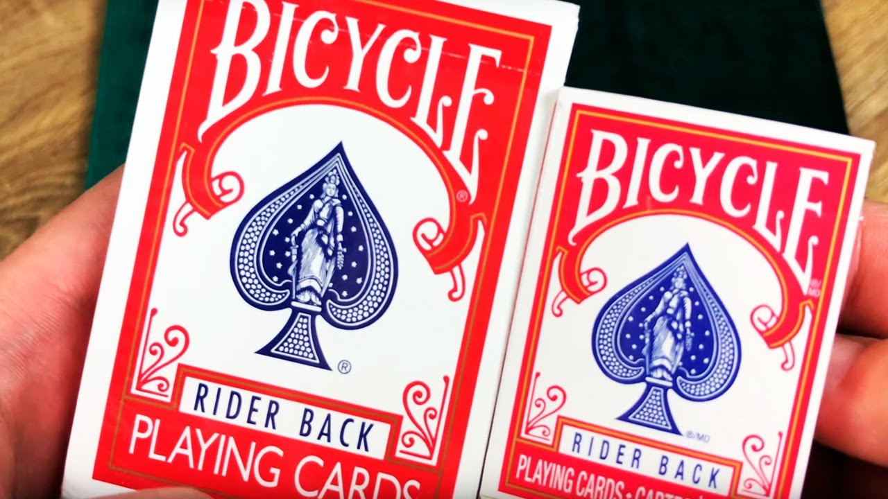 ОБЗОР ИГРАЛЬНЫХ КАРТ BICYCLE RIDER BACK MINI The best secrets of card tricks are always No...