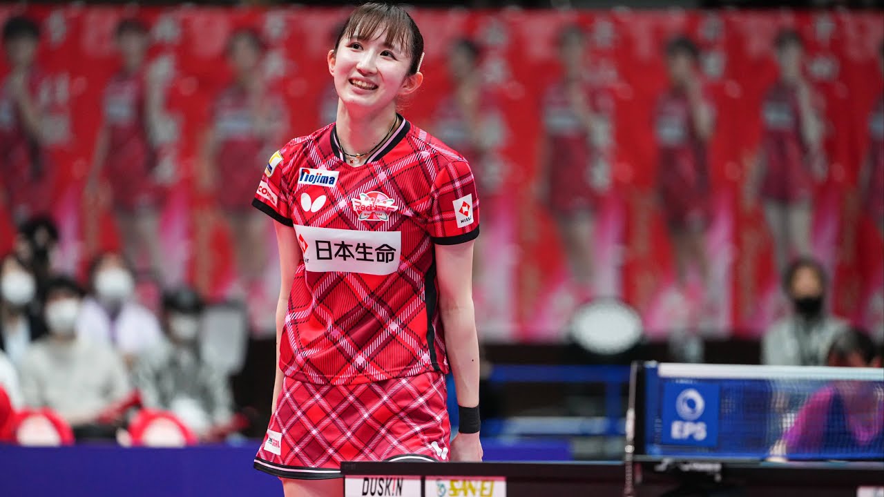 安藤みなみ vs 早田ひな トップおとめピンポンズ名古屋 vs 日本生命レッドエルフ プレーオフセミファイナル 2023年03月22日　代々木第二体育館 【卓球 Tリーグ公式】