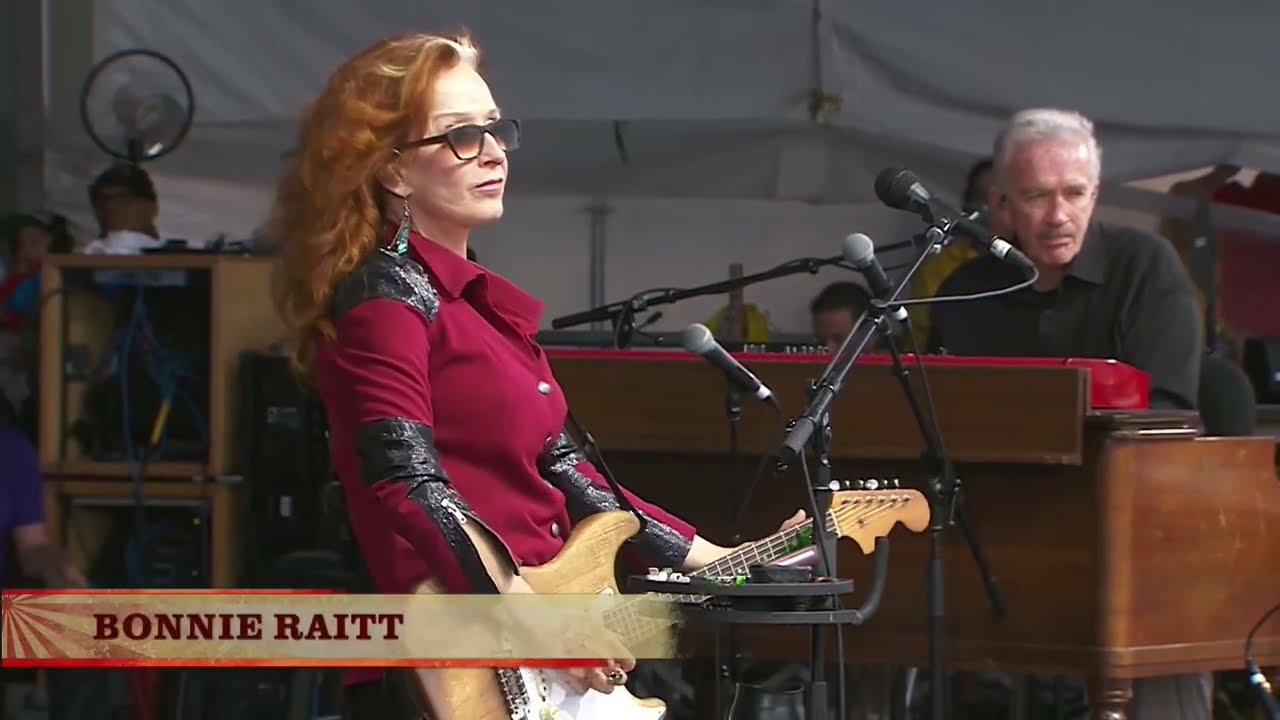 Bonnie Raitt - Need You Tonight - New Orleans Jazz Fest 2016