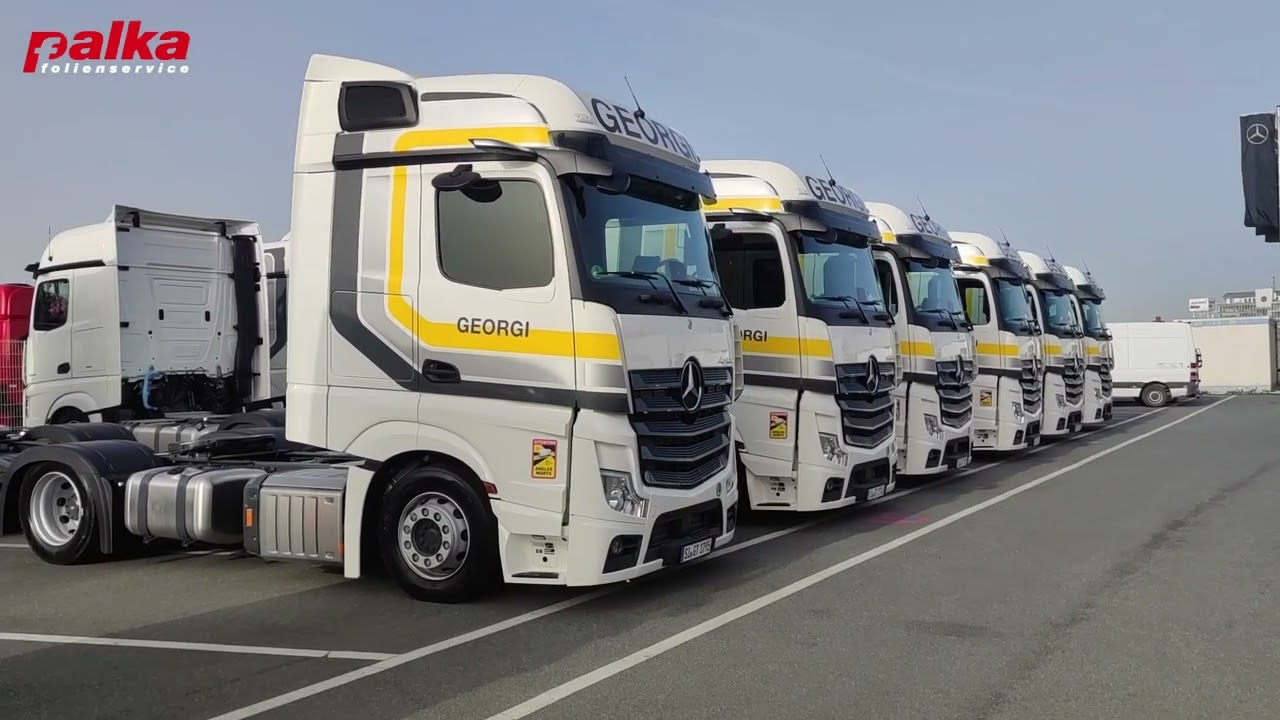 LKW Folierung - Palka Folienservice