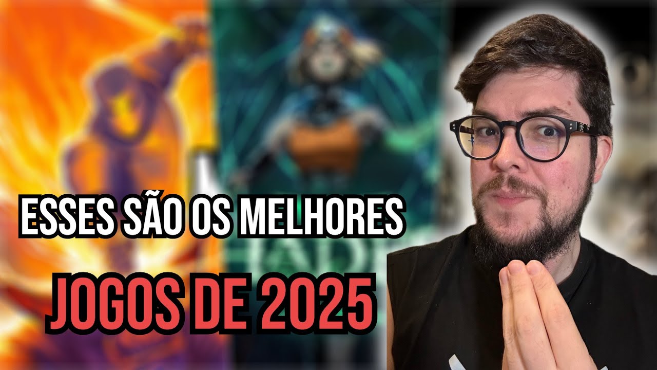 Só JOGAÇO! Os meus 10 MELHORES jogos de 2025!