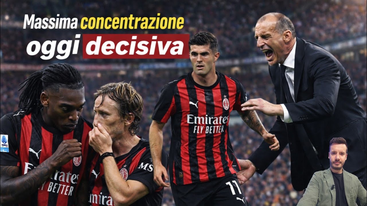 Grandissima chance! Interisti impazziti con gli arbitri.Le scelte di Allegri. Massima concentrazione