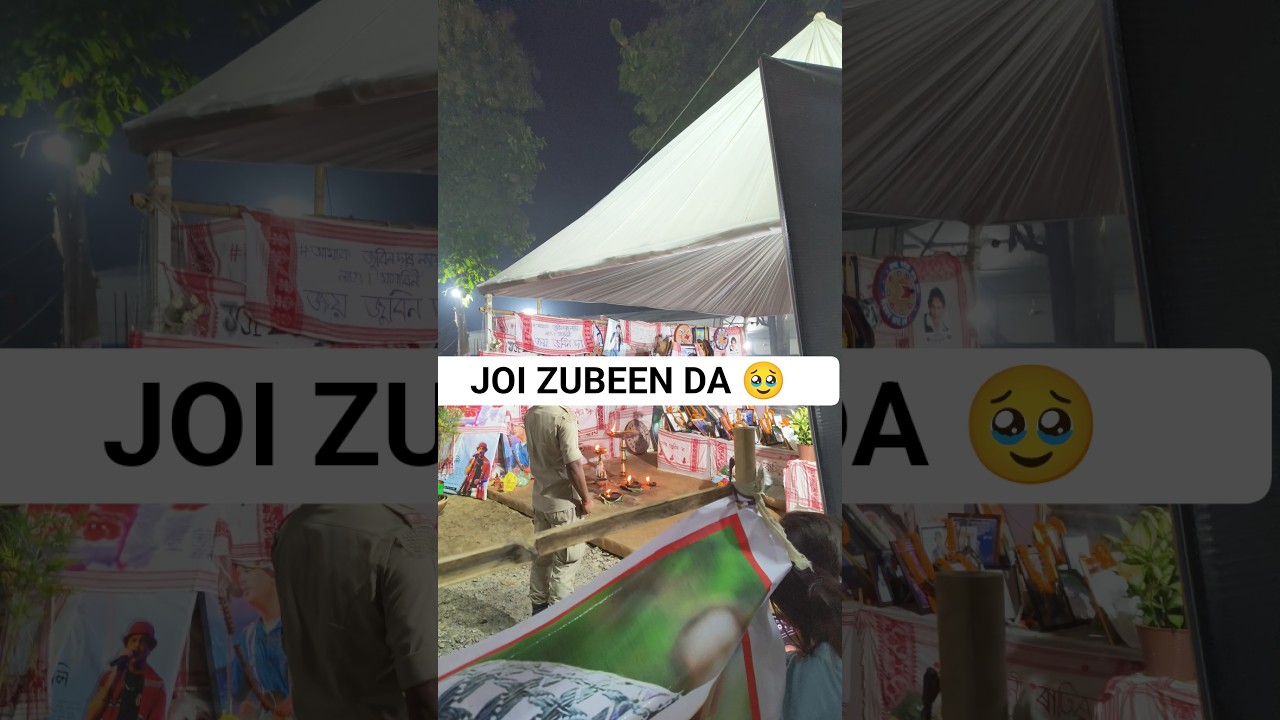 Zubeen Garg Memorial: Assam’s Collective Grief