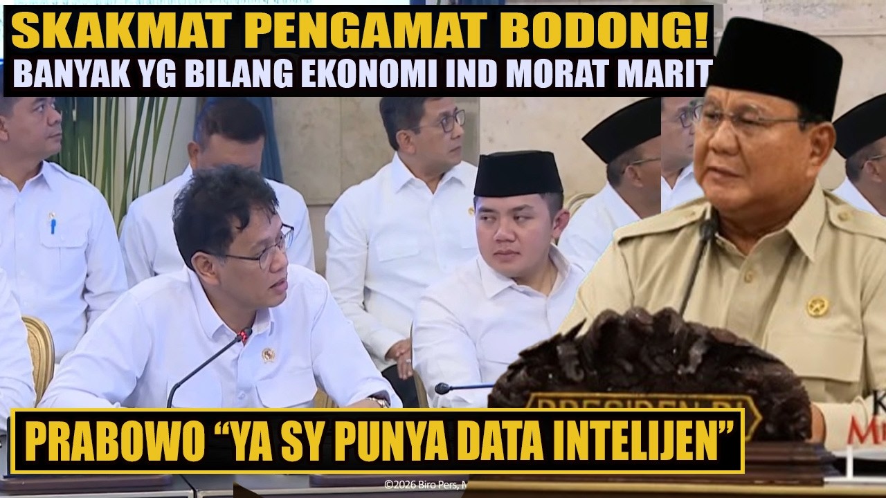 Skakmat Pengamat Bodong, Menkeu Purbaya Lapor - Pak Prabowo Tanpa Basi 