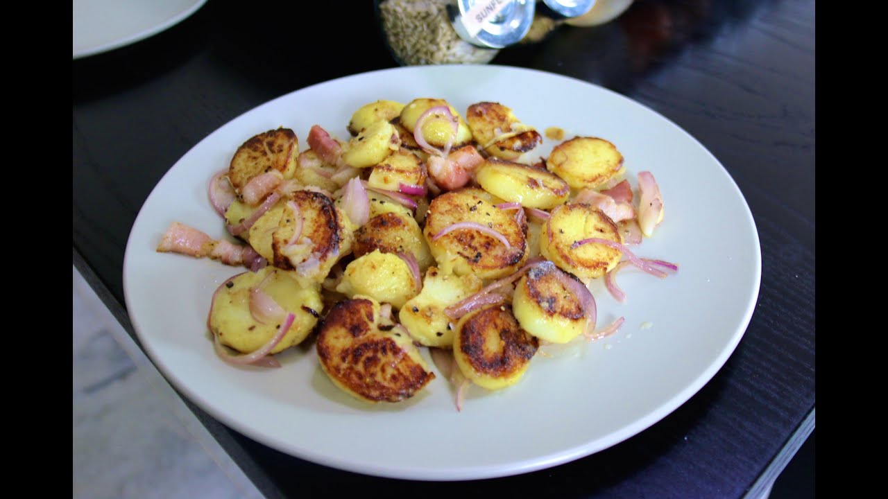 How to make Bratkartoffeln (German Home Fries)