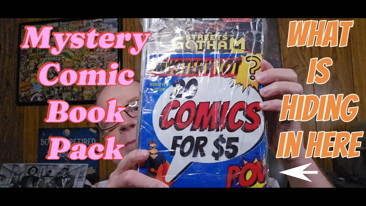 Super Mystery Comic Book Pack. What hidden treasures are in here for $5?  Is it worth it? Yes it is.