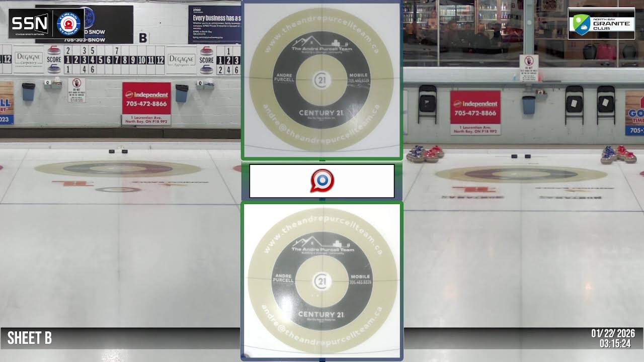 DWM Masters Bonspiel, Finals, SHEET B | 01-22-26