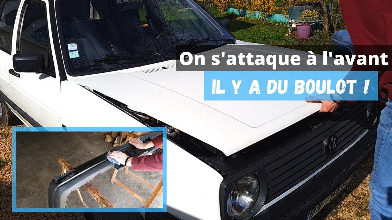 ON S'ATTAQUE A L'AVANT DE MA GOLF 2