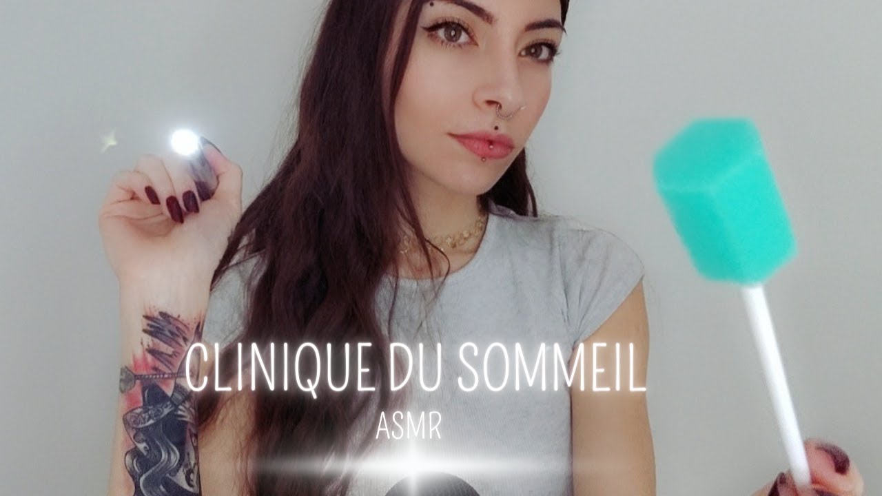 😴 ASMR FRANÇAIS | ROLEPLAY | CLINIQUE DU SOMMEIL | MULTI DECLENCHEURS | CHUCHOTEMENT 😴