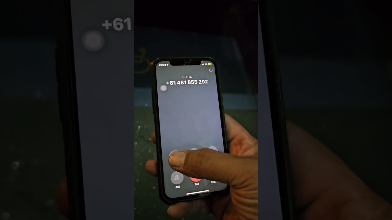 trying to return the lost iPhone