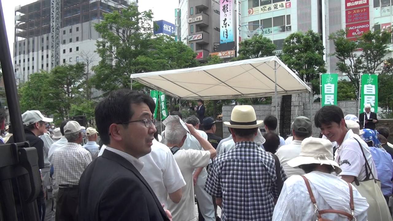【福島県参議院議員選挙】元復興大臣 根本匠先生 郡山で演説