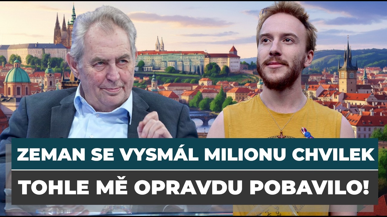 Zeman se vysmál Milionu chvilek: Tohle mě opravdu pobavilo!