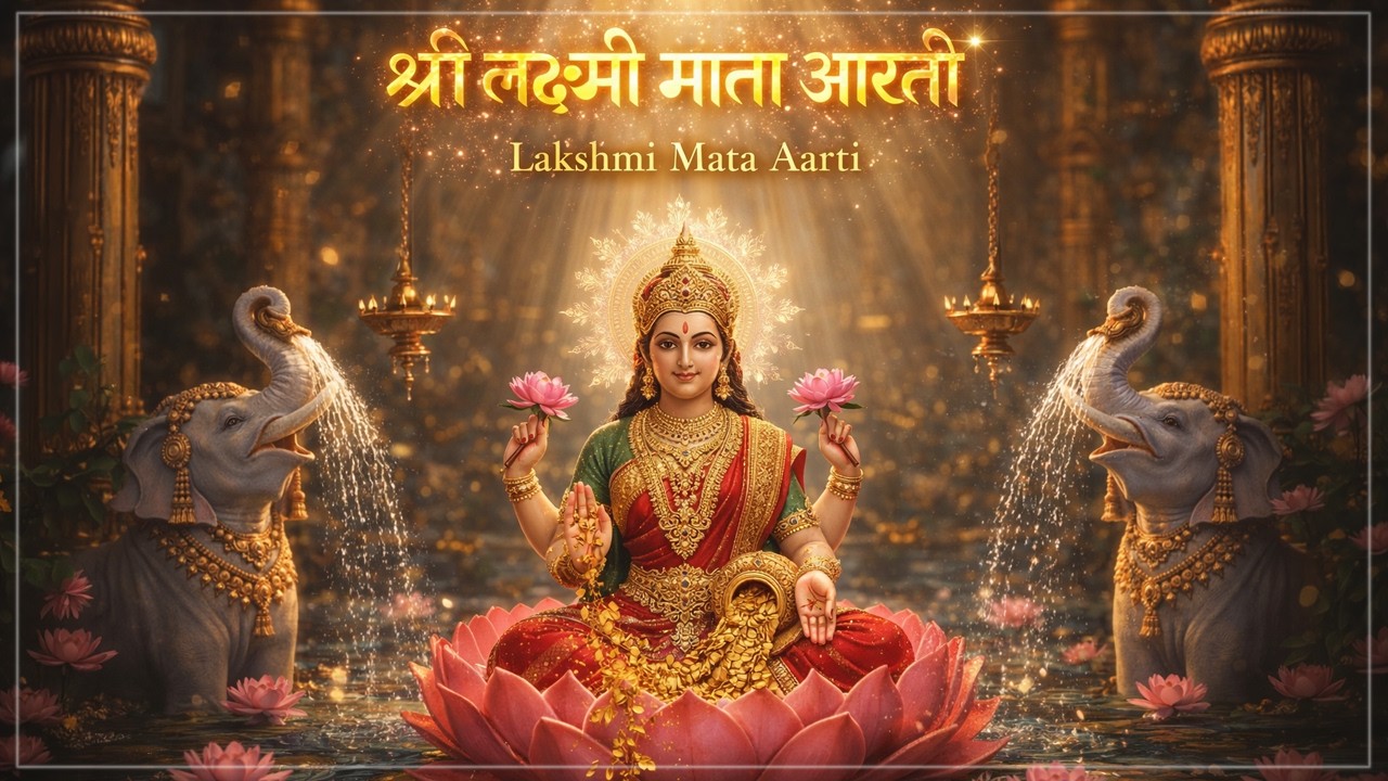 Lakshmi Mata Ki Aarti | Om Jai Lakshmi Mata 🙏 | Dhan & Samriddhi Blessings