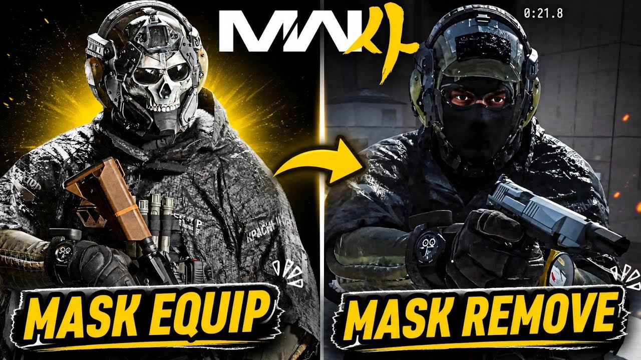 Ghost Unmasked In MW4 😱 New Operator Variant Feature Modern Warfare 4 Beta
