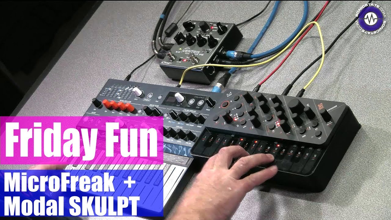 Modal SKULPT and Micro Freak - Friday Fun Synth Jam