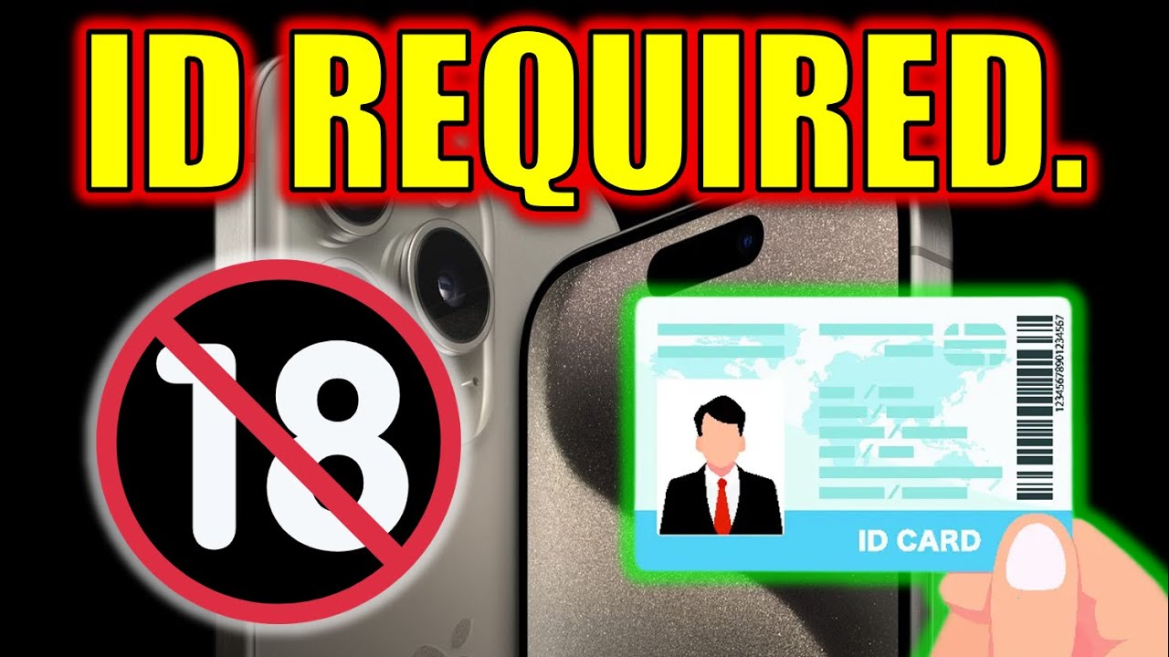 IPhones will Have ID Age Verification...