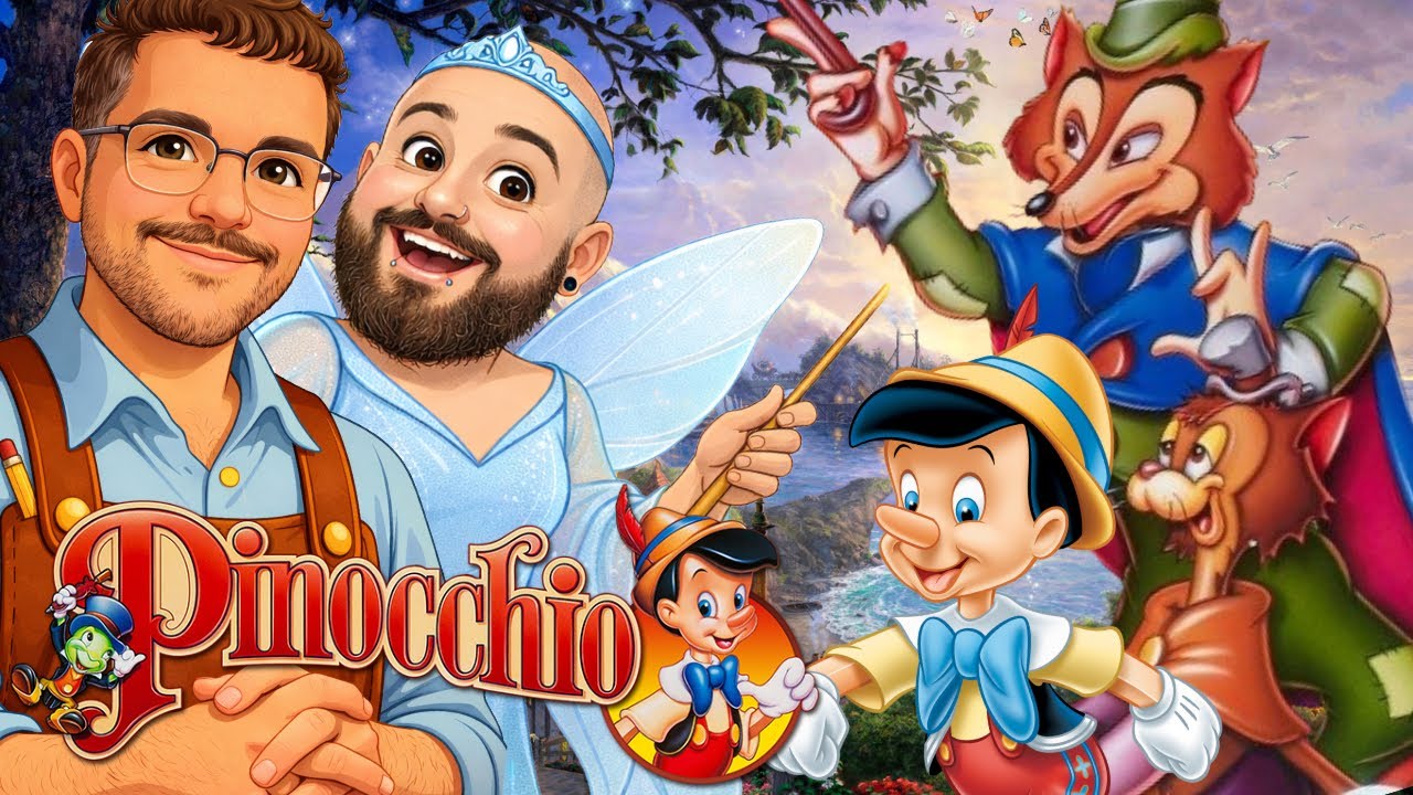 Пересматриваем «Пиноккио» (1940) в 2026 году — обзор фильма с Чадом Сабурином.