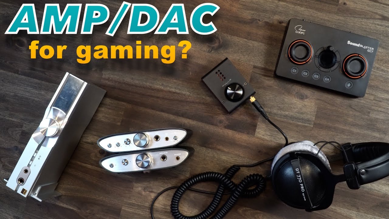 Вам нужен усилитель/ЦАП для игр?