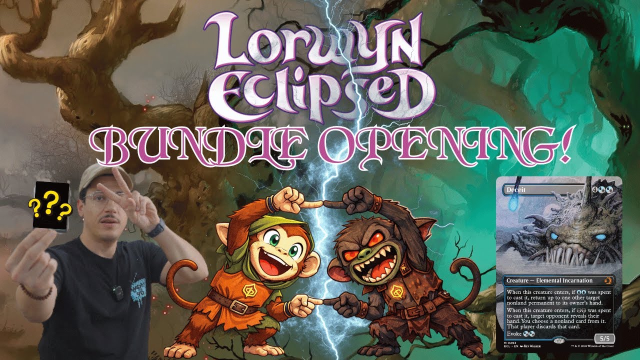 Magic The Gathering - Lorwyn Eclipsed - Busted Bundle Opening!