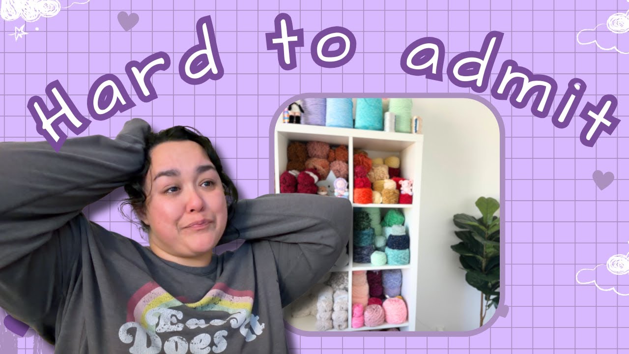 Crochet Vlog | Admitting I want to be successful is scary 