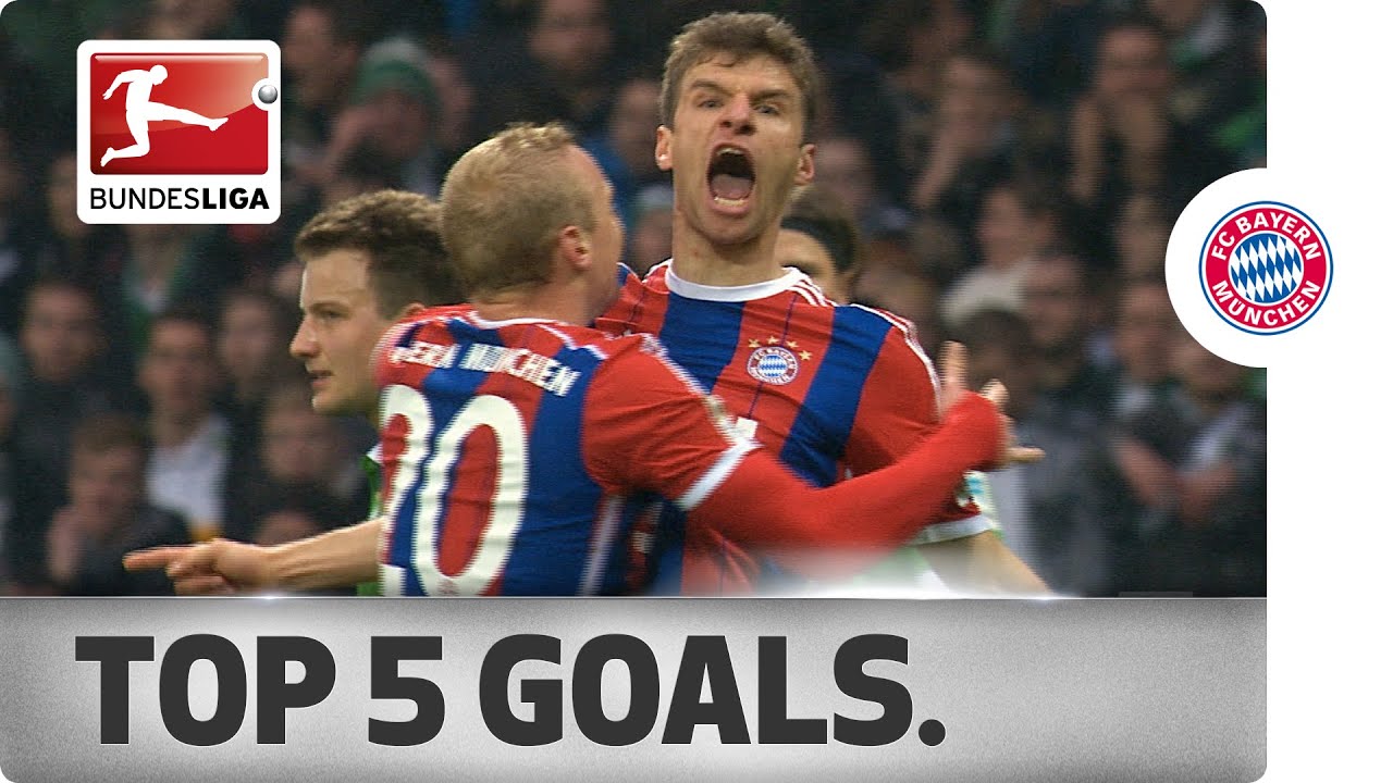 Thomas M&uuml;ller &ndash; Top 5 Goals 2014/15