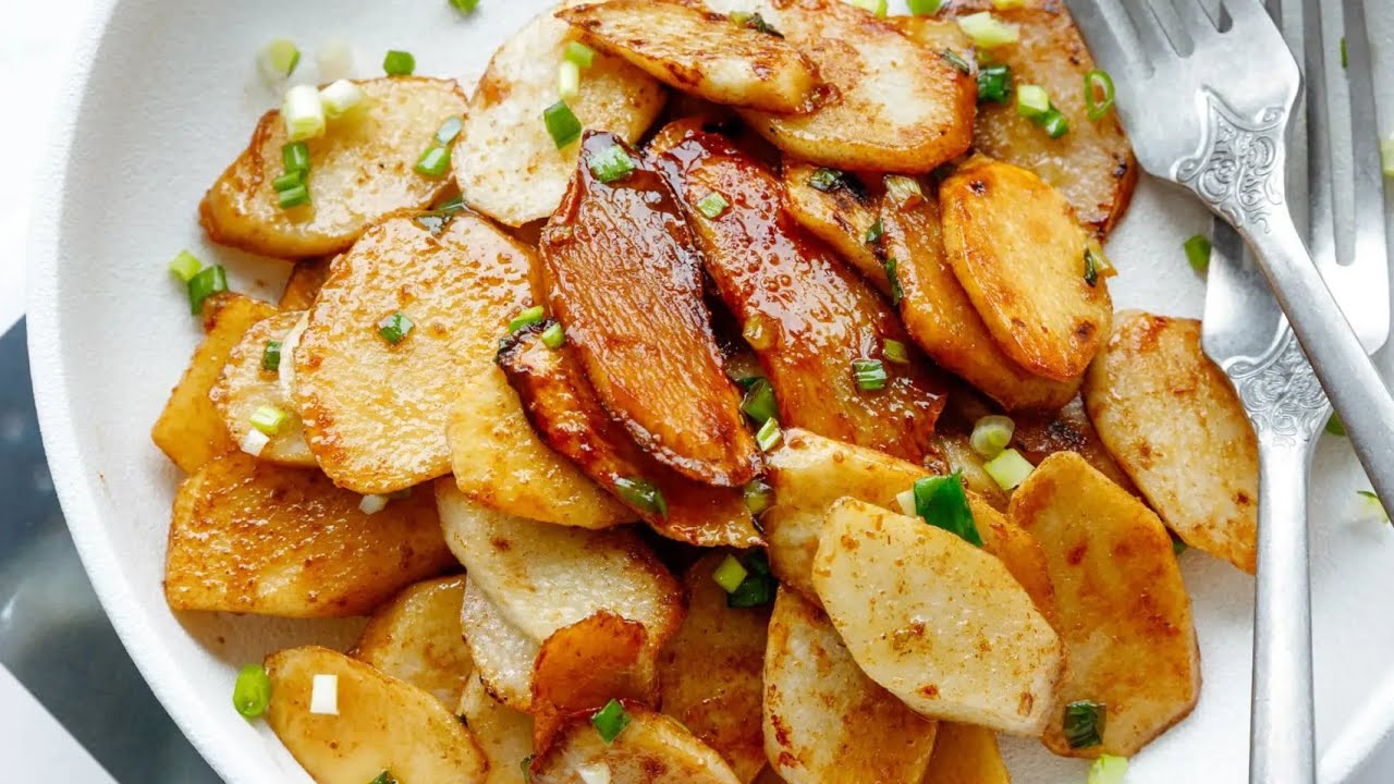 Saut&eacute;ed Chinese Yam: A Delightful Twist on a Classic Ingredient!