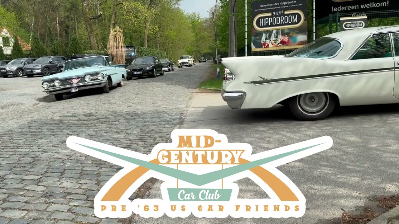 Mid-Century Car Club - Colonne Vlaanderen 2025