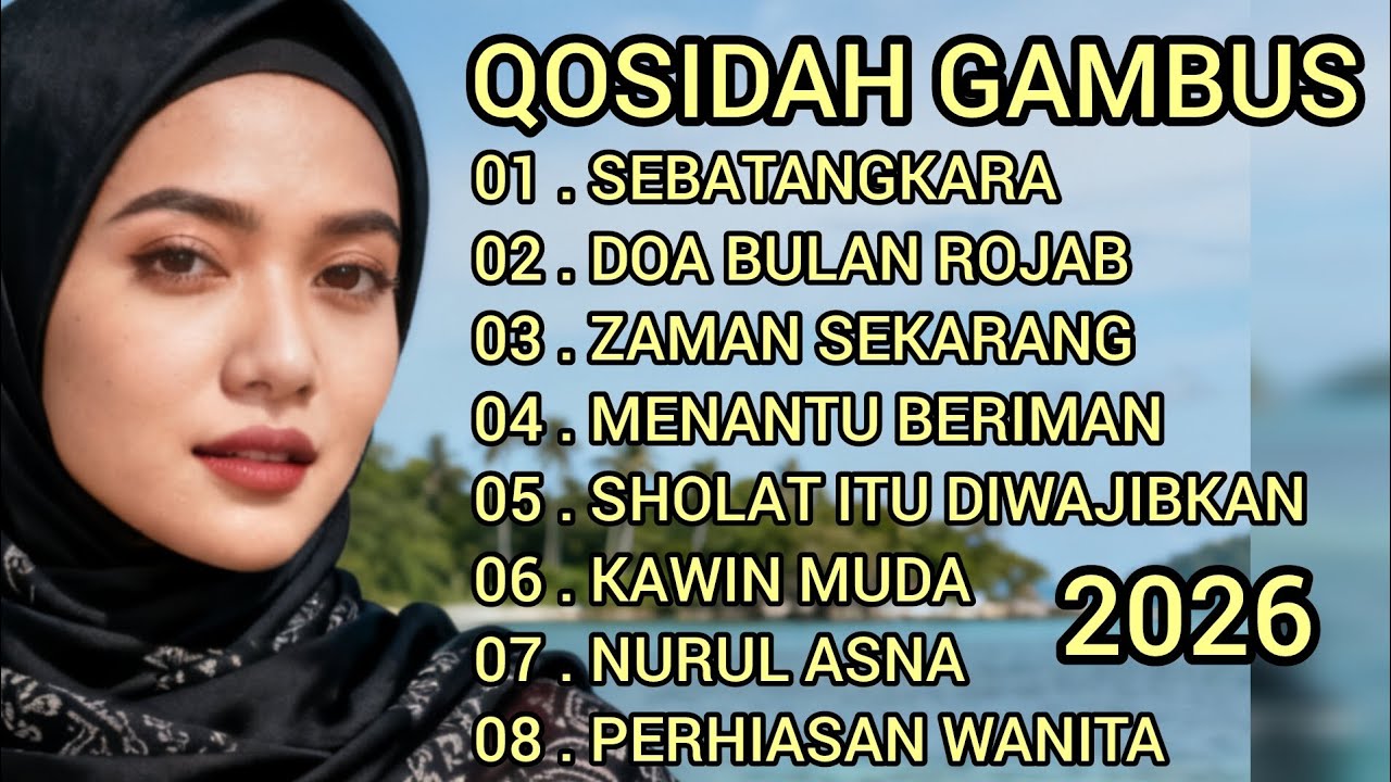 FULL ALBUM TERMAHAL 2026 , QOSIDAH GAMBUS ADEM DI HATI PALING BANYAK DICARI VIRAL ‼️