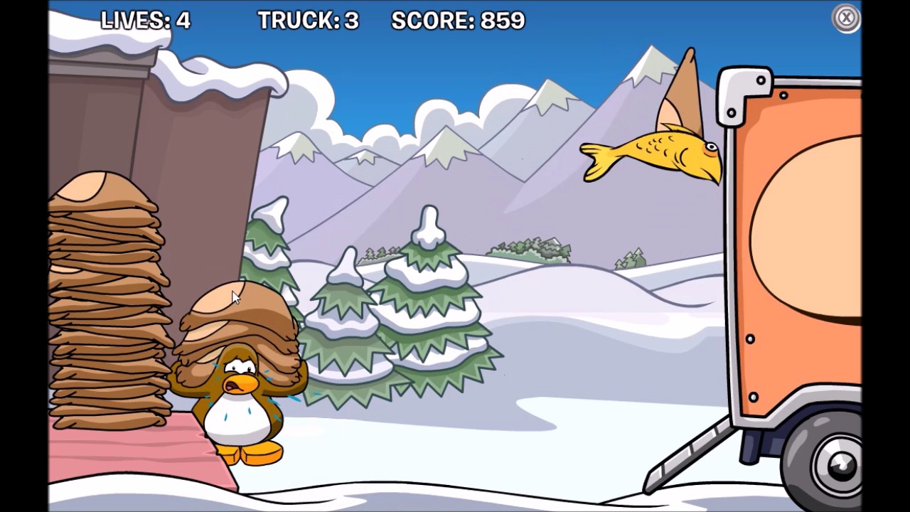 Club Penguin Bean Counters Gameplay