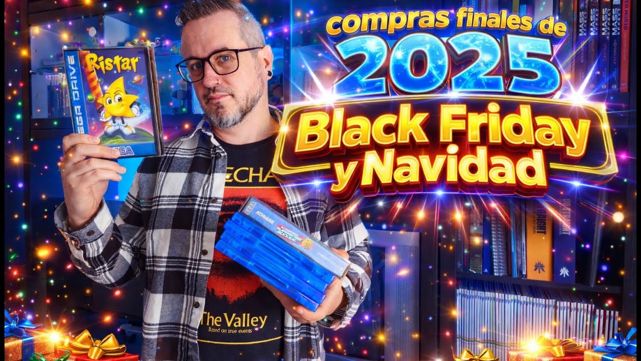 PS5, MEGA DRIVE, LIBROS DE VIDEOJUEGOS... COMPRAS FINALES DE 2025!!!
