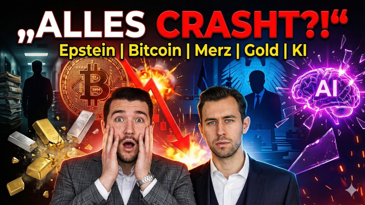 ALLES CRASHT?! 😱 Epstein, Bitcoin, Merz, Gold & KI vor dem Kollaps?