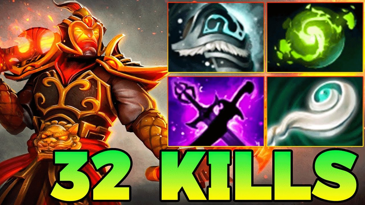 32 Kills Ember Spirit !! Ember Spirit Dota 2 Carry Mid Pro Gameplay Guide Build 7.39 7.40