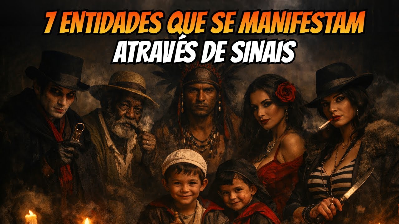 7 ENTIDADES QUE SE MANIFESTAM ATRAVÉS DE SINAIS