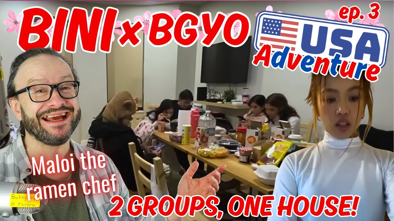 no rice?!?!?! BINI x BGYO USA Adventure Episode 3 reaction