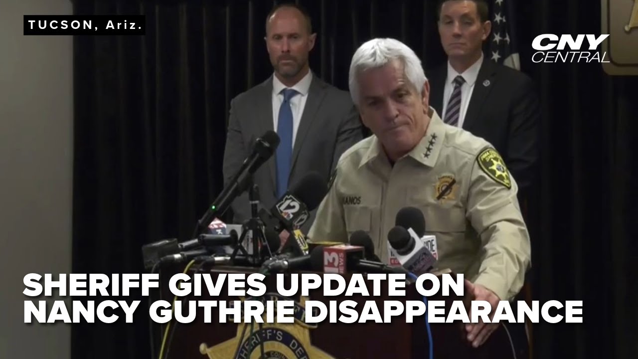 Authorities give update on the disappearance of Nancy Guthrie