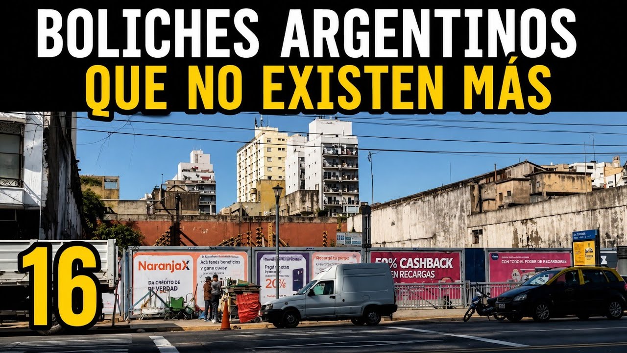 Boliches Argentinos Clásicos que CERRARON Y NO Existen Más  - La Argentina Oscura