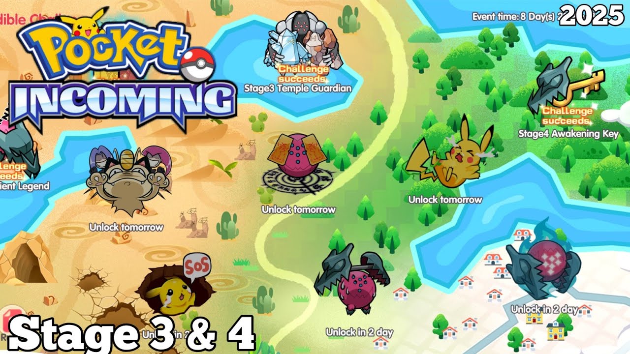 Incredible Stage 3 and 4 | Pocket Incoming 2025 Anniversary  Event  pt 2