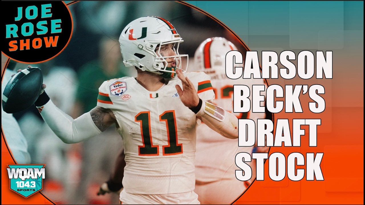 NFL Draft QB Buzz- Mendoza vs. Simpson, Carson Beck, Dolphins