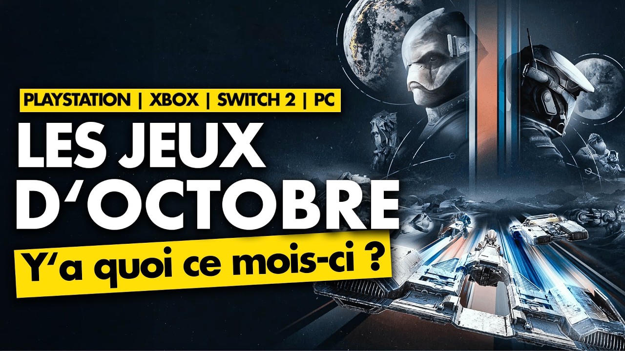 TOP 10 des sorties jeux vid&eacute;o en OCTOBRE 2026 ! 🎮