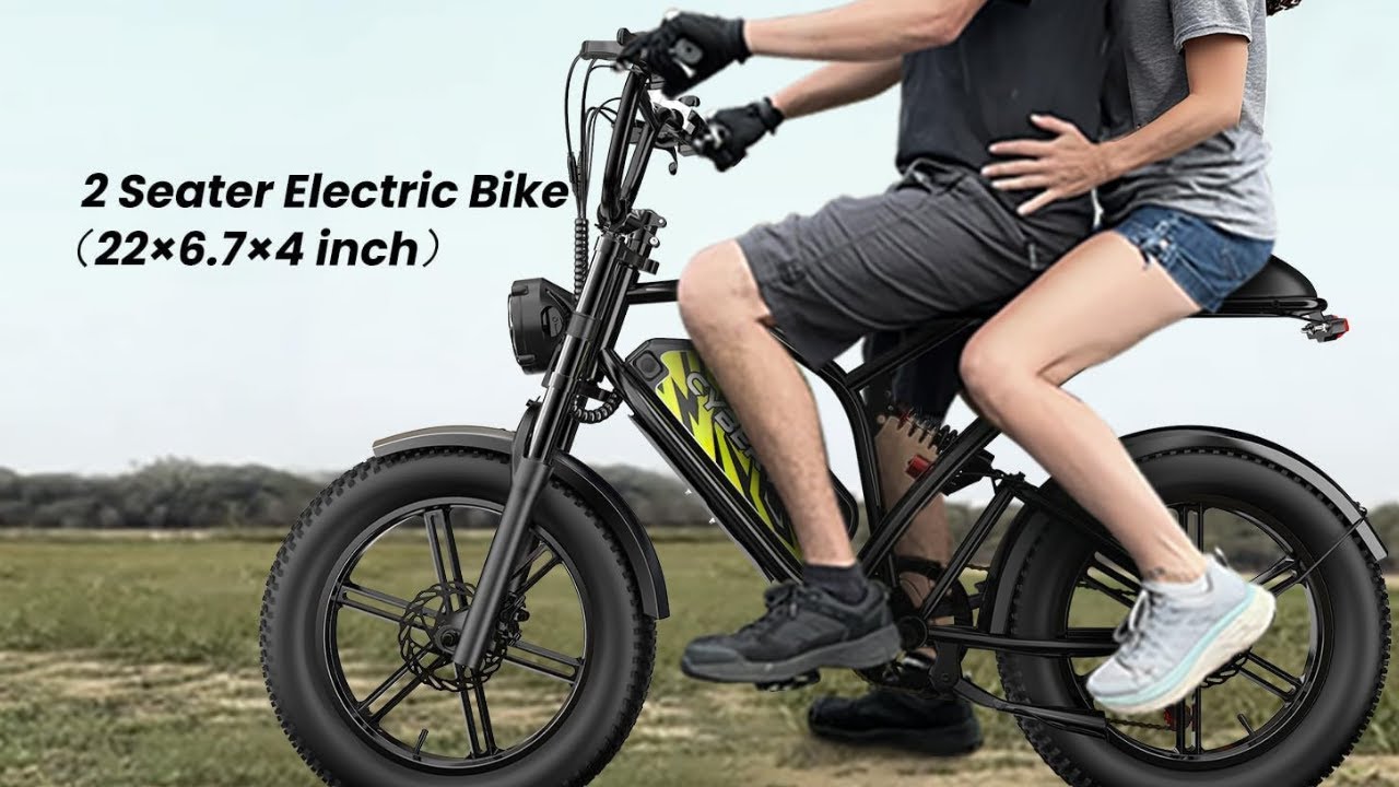 INSANE 1500W Electric Motorcycle! 🏍️ 32MPH Fat Tire Dirt Bike Review 🔥