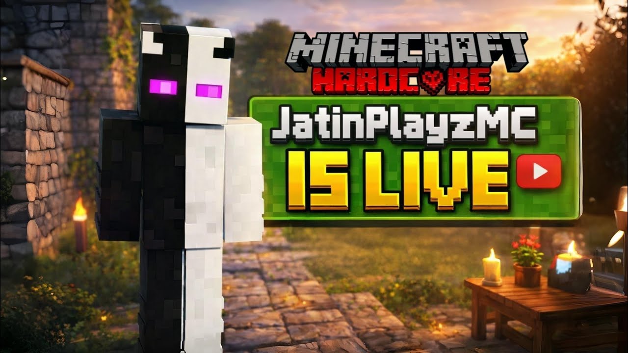 playing minecraft hardcore .... lets join and play weith me .... enjoying stream 😎  #gamerfleet