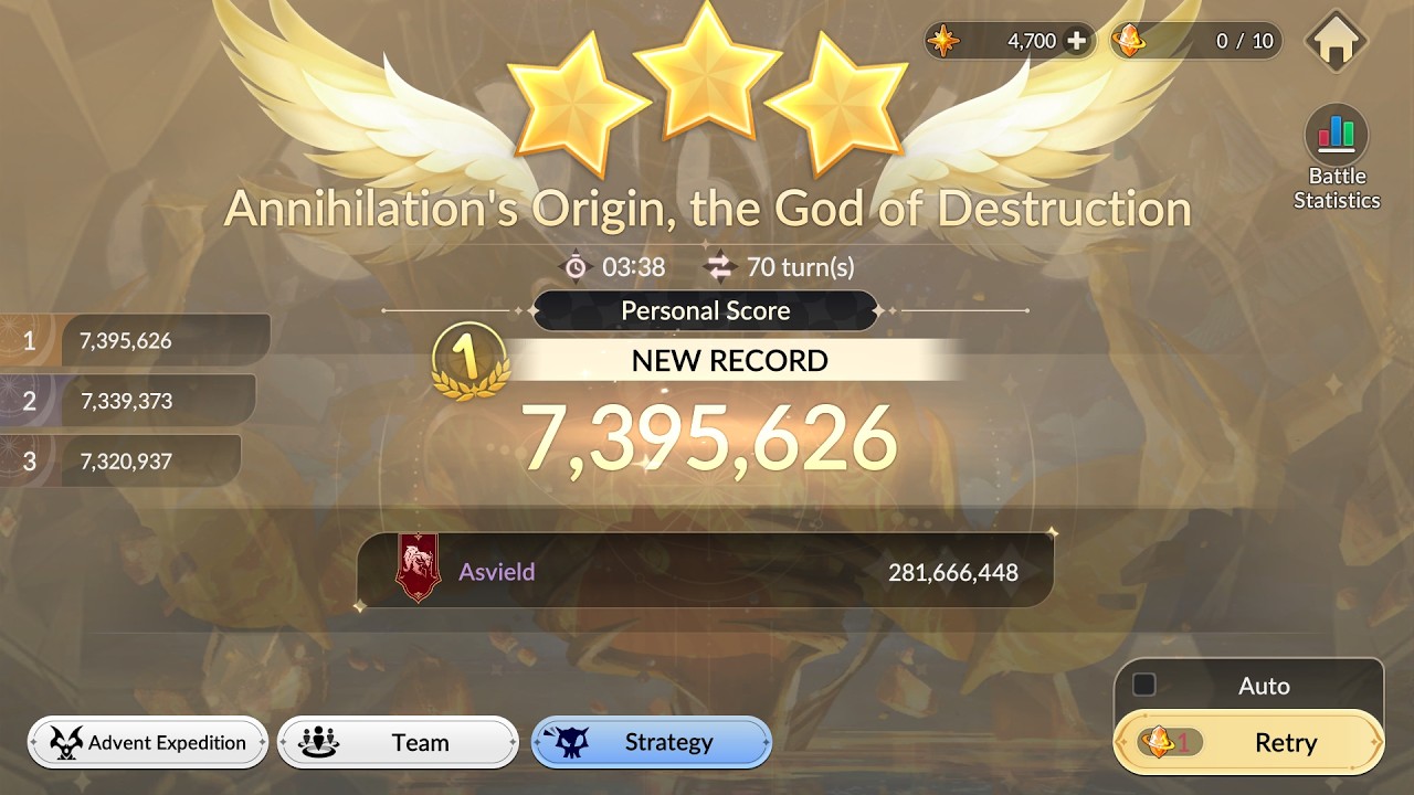 New Meta Reginleif God of Destruction Advent Expedition 7,3M - Seven Knights Re:BIRTH