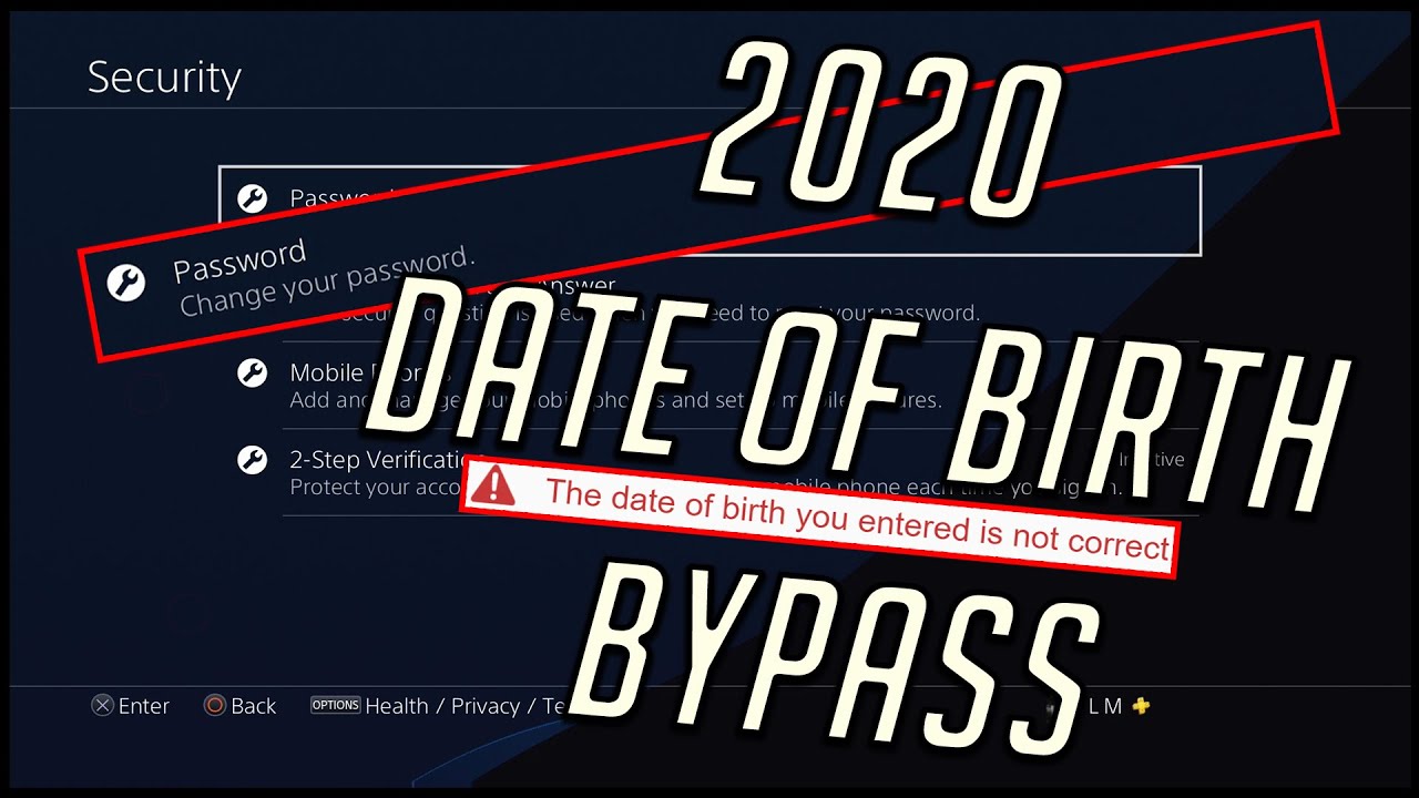 How To Reset PLAYSTATION PASSWORD Without DOB ★ 2021 DoB Bypass EASIEST METHOD