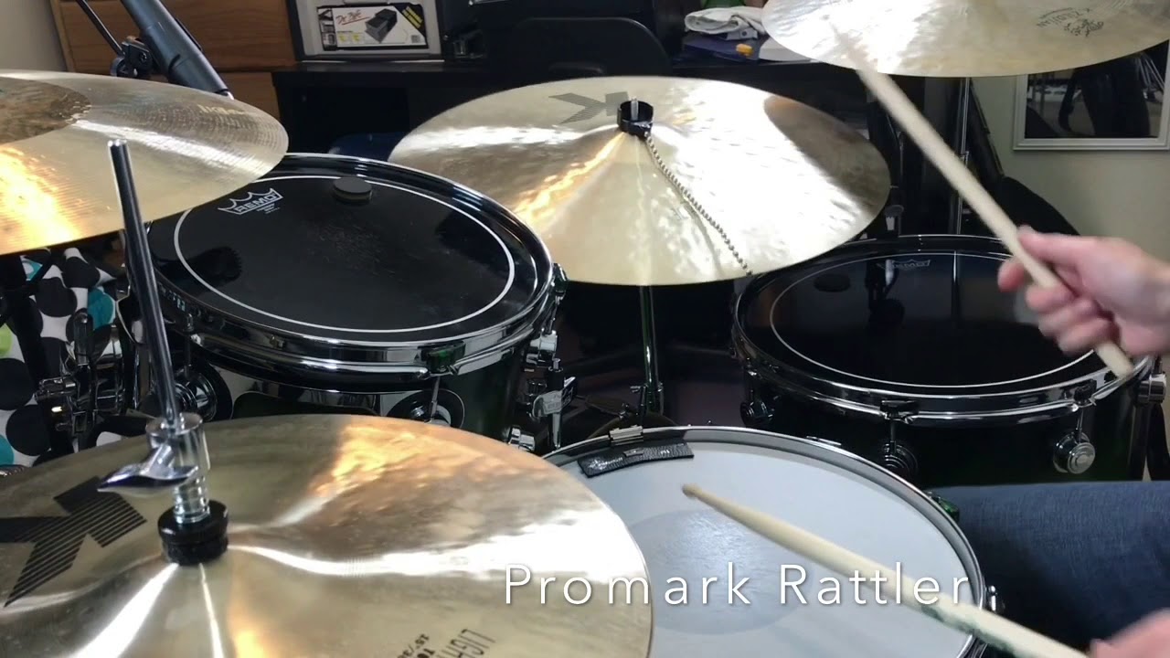 Cymbal Sizzle Comparison- Promark, Meinl, Tackle