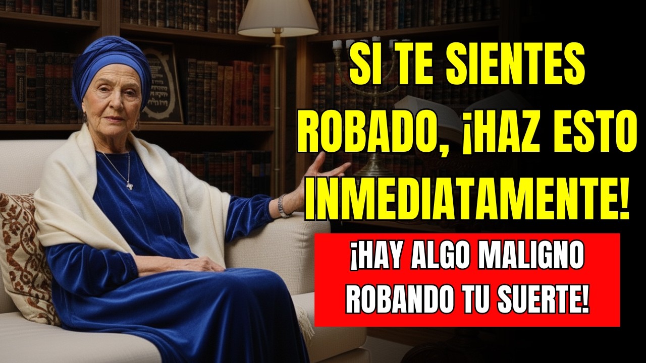 Si Te Sientes ROBADO, ¡HAZ ESTO AHORA! Hay Algo Maligno Robando Tu Suerte | Cábala Judía