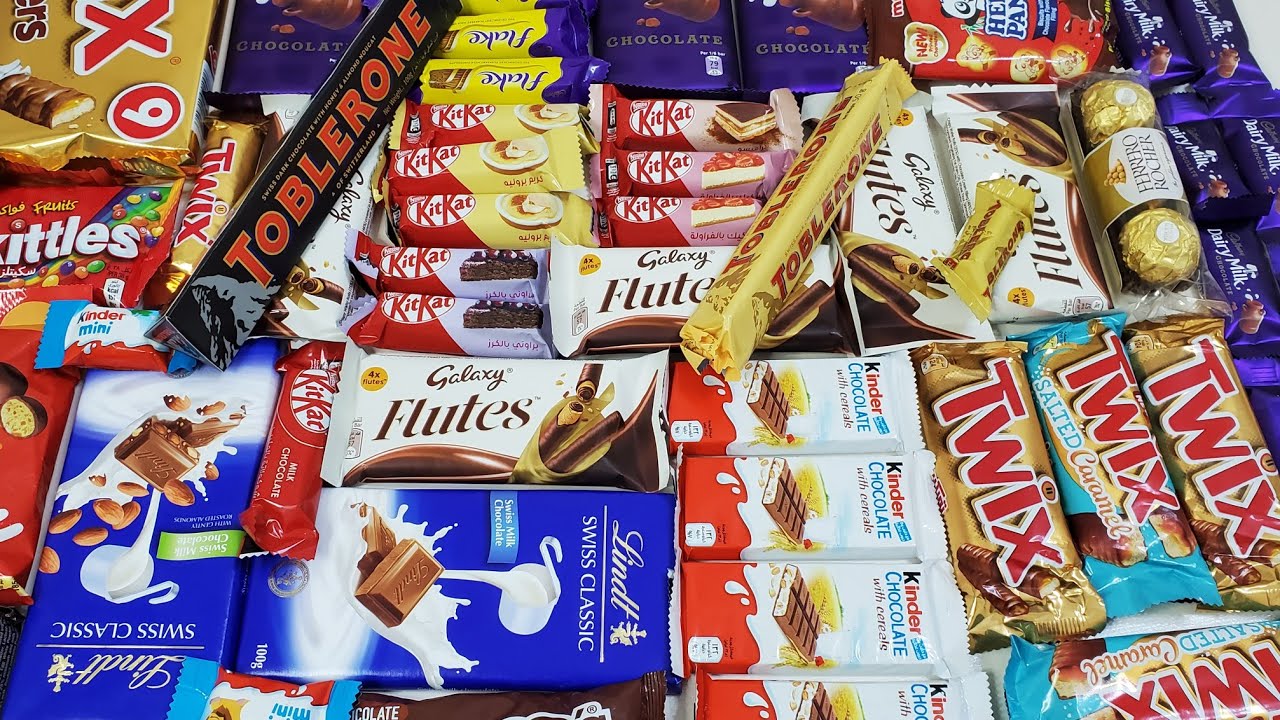 #lotsofcandies , asmr chocolate unboxing