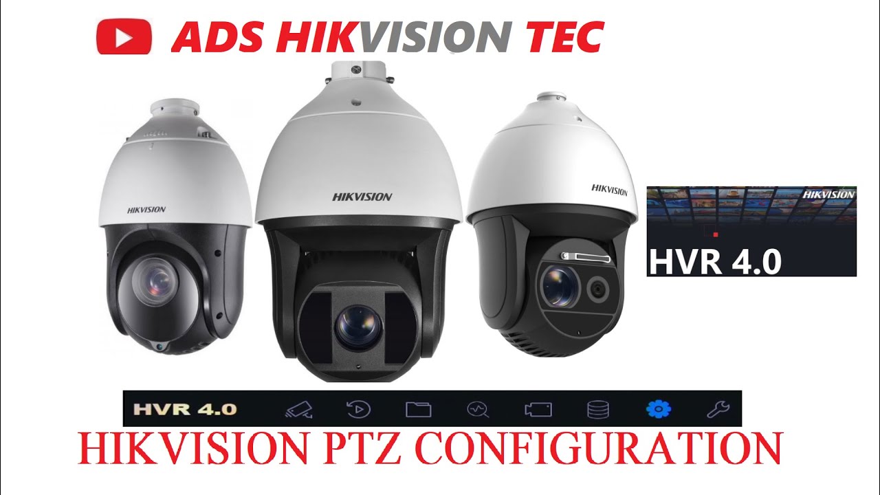 Hikvision  PTZ camera configuration set preset and patrol