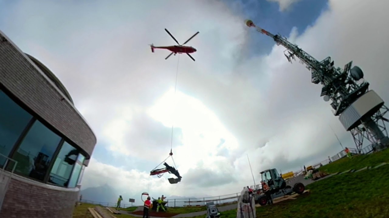 Heli Air AG Hoher Kasten Menzi Muck SuperPuma AS332