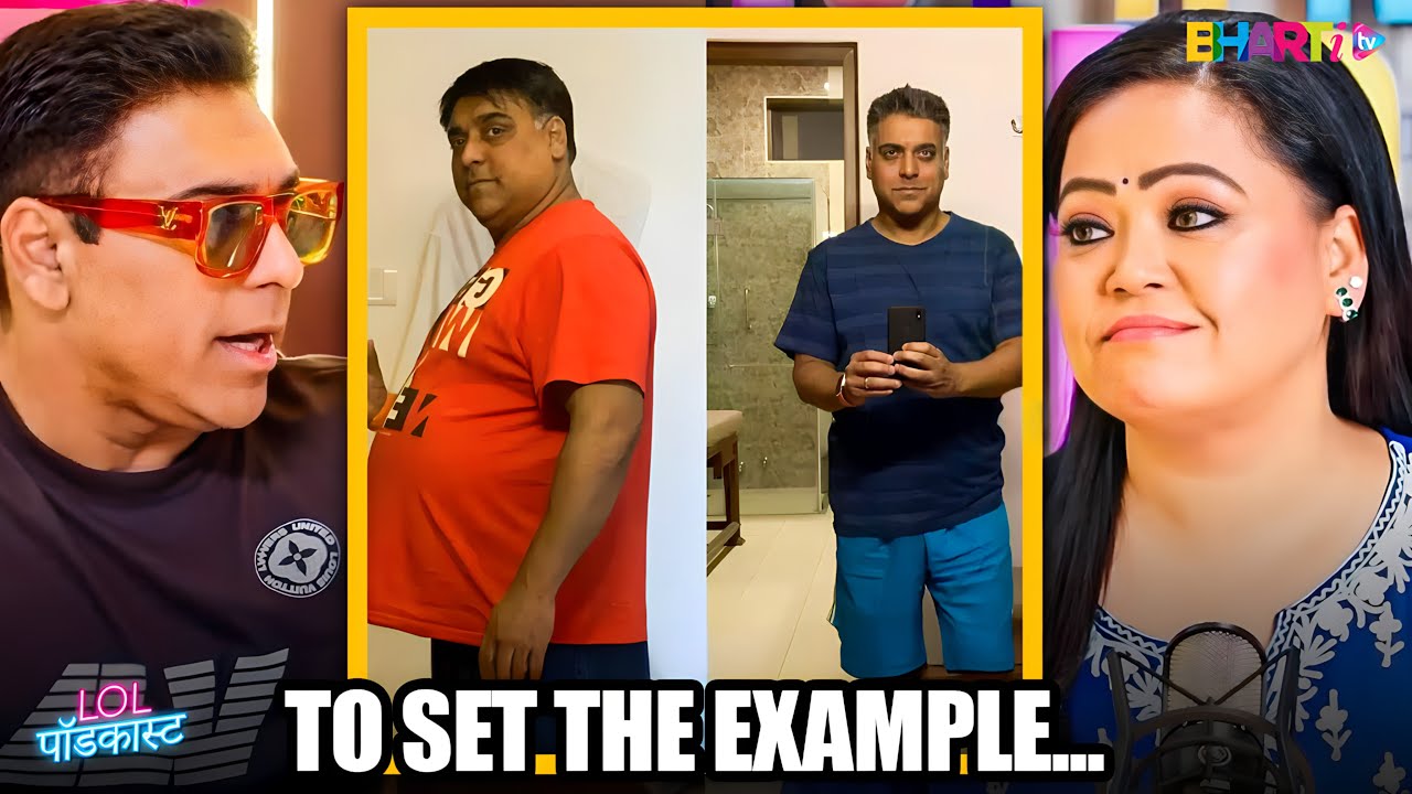 What Motivated Ram Kapoor & Bharti Singh To Lose Weight | Bharti TV Clip